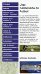 Mobile Screenshot of ligafutbolsanluis.com
